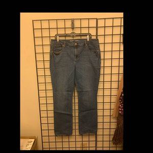 Mid wash jeans